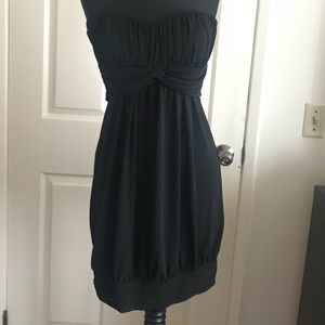 Strapless Black Dress